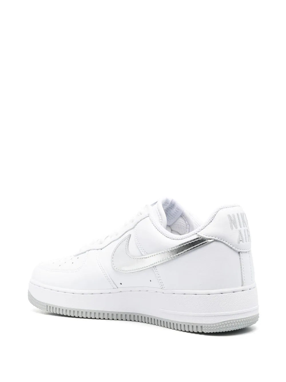 Air Force 1 Low Silver Swoosh Sneakers